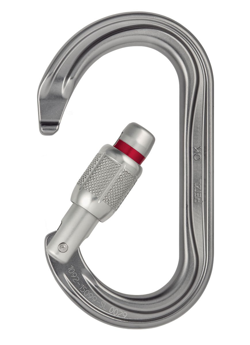 Mosqueton Petzl Ok Triact Lock Kn Aluminio Mundo Dotaciones S A S