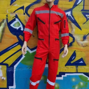 Overol Tipo Piloto Con Cinta Reflectiva
