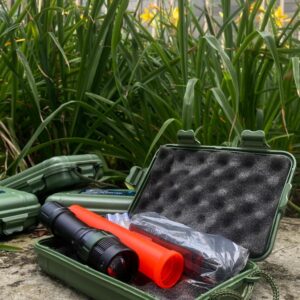 Linterna Táctica Led Recargable Con Estuche