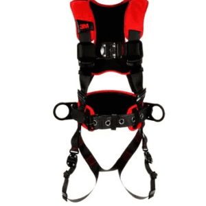 Arnés 3 Argollas Con Pad Dorsal Y Cinturón Lumbar Acolchado - 3m