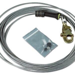 Ensamble De Cable De Acero Inoxidabl Fast Line Con Gancho 39.6 Metros - 3m