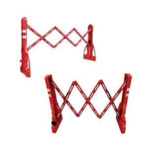 Valla Plástica Extensible Roja