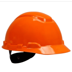 Casco Naranja Con Suspensión Ratchet 4 Puntos - 3m
