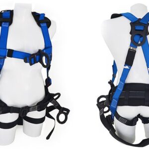 Arnés Multipropósito Dieléctrico Con Faja Lumbar Y Silla Para Trabajos En Alturas