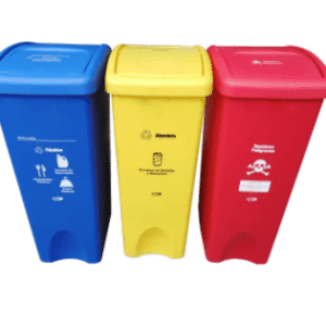 Caneca Plastica De 53 Lts Tapa Vaiven