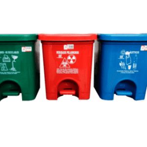 Papelera Tapa Pedal De 20 Lts