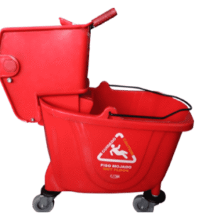 Balde Con Escurridor 60cm Industrial Capacidad De 35 Lts