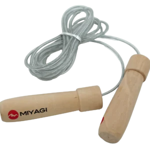 Cuerda Saltar Mango Madera Miyagi M808