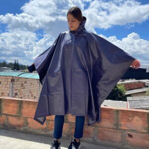Capa O Poncho Impermeable En Pvc