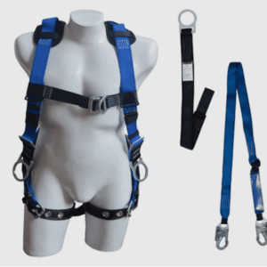 Kit Constructor (Arnés Multipropósito 4 Argollas, Eslinga Con Absorbedor, Punto Fijo)