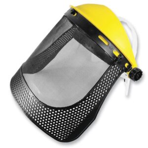 Careta De Protección  Facial Con Malla Metálica Y Refuerzo