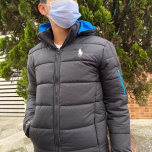 Chaqueta Acolchada Tipo Polo