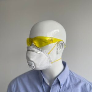 Gafa Monobloque Policarbonato Yellow Deltaplus