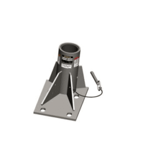 Base Adaptador Piso Acero Inoxidable