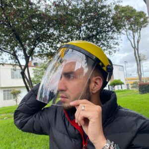 Careta Plástica En Polietileno Protección Facial Epi