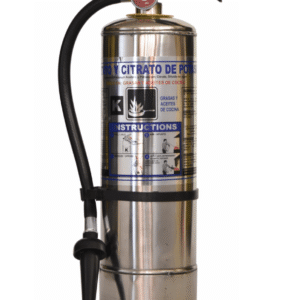 Extintor Tipo K 2.5 Gls Acero
