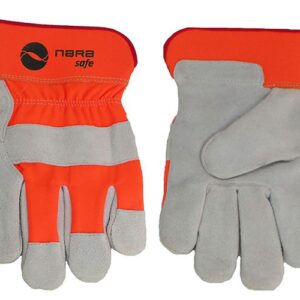 Guantes Carnaza Dril 10.5”Con Refuerzo Narasafe