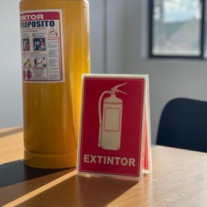 Señal Extintor En Acrilico