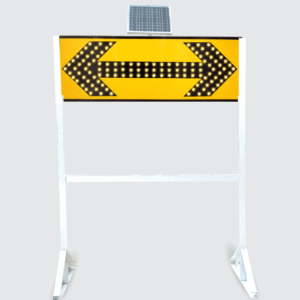 Flecha Luminosa Con Panel Solar