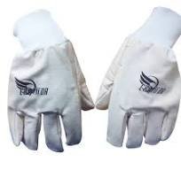 Guante en Lona Natural Forrado C20180018