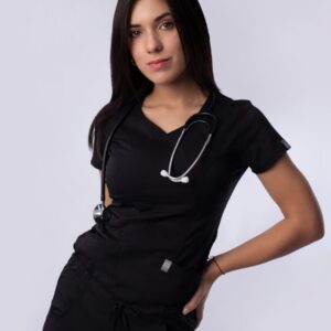 Scrub Conjunto Antifluido Free Movement™ S360 | Negro