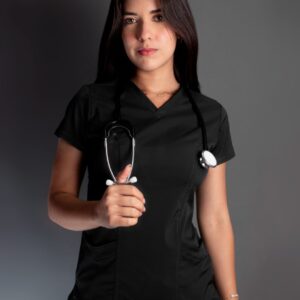 Scrub Conjunto Antifluido Free Movement™ S320 | Negro