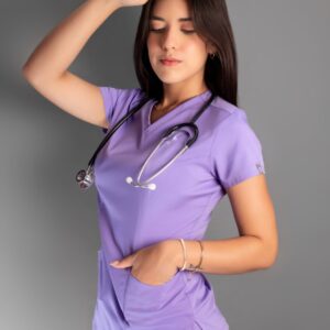 Scrub Conjunto Antifluido Free Movement™ S320 | Lila Bebe