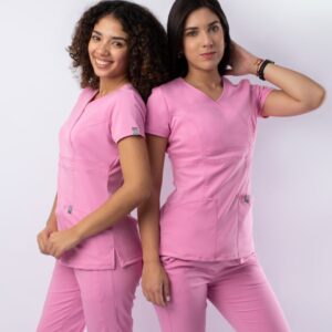 Scrub Conjunto Antifluido Free Movement™ S360 | Rose Pink