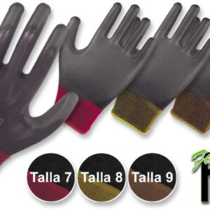 Guantes Nylon 13 Gauge, Recubiertos En Poliuretano • Dip Normal • “Fácil Flex Iv”