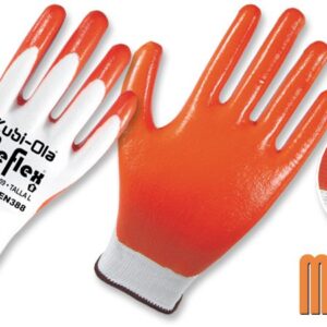 Guantes Nylon Recubiertos En Nitrilo • Dip Normal • “Meflex”