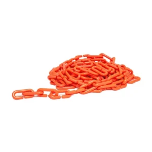 cadena plastica naranja