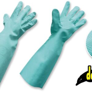 Guantes Nitrilo Con Flock Espesor: 22 Mils. De Pulgada Largo: 18 45.72cm