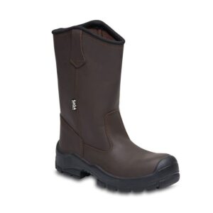 Bota Soldador Cuero Graso Café 3046