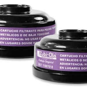 2 Cartuchos Filtrantes B618a Para Respiradores