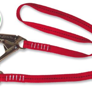 Eslinga Para Arnés De Seguridad Pélvico Pectoral Posicionamiento1.8mt.1 Gancho Grande Acero Forjado