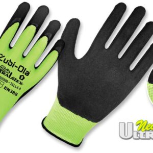 Guantes Nylon Neón Recubiertos En Látex