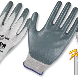 Guantes Nylon Recubiertos En Nitrilo  Dip Normal Fácil Flex