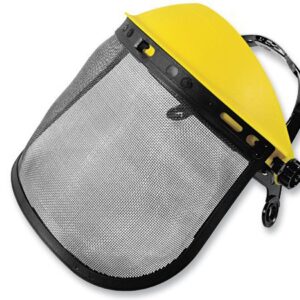 Careta Protección Facial Con Malla Plástica
