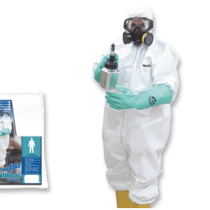 Overol Multiusos Color Blanco Microporos Poliolefin Tipo Taivex