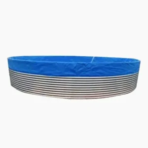Tanque Metálico Para Piscicultura Tpf161, 160m³ 12×1,43mts