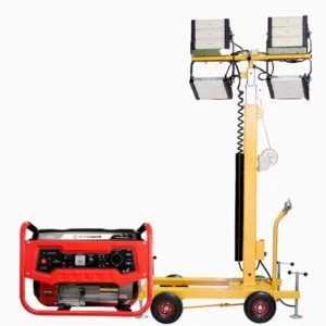 Torre De Iluminación Planta Eléctrica Alterman 2500w Abierta