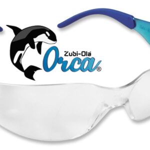 Gafas Sin Antifog Lente Claro Brazos Azul Orca