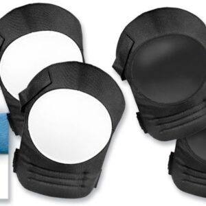Protectores Para Rodillas 2 Piezas Negro Y Blanco