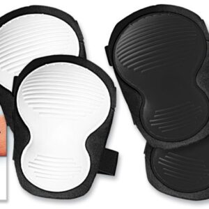 Protectores Para Rodillas 2 Piezas Blanco Y Negro