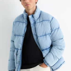 Chaqueta Jeans Acolchada