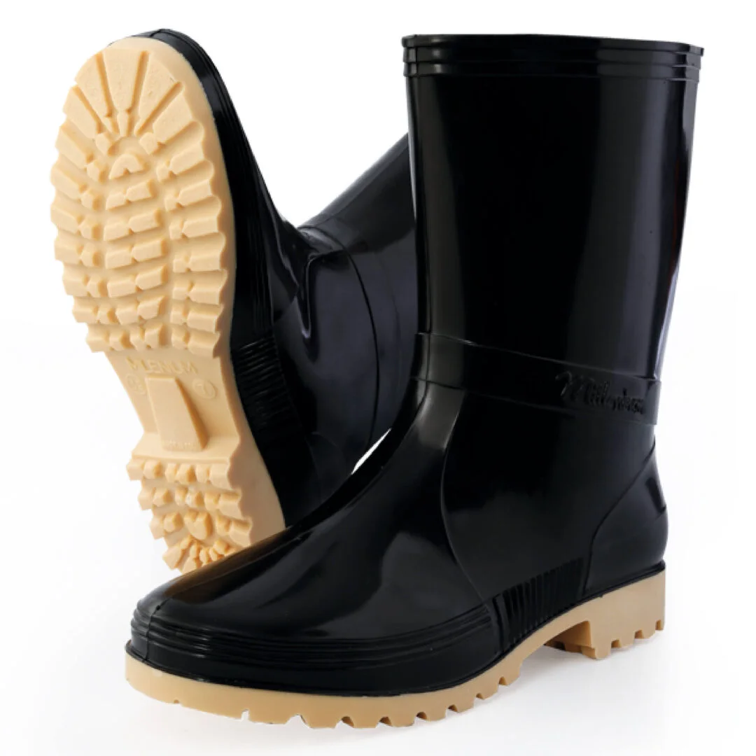 Bota Millenium Brillante Negra