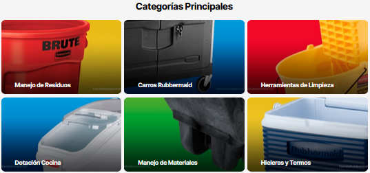 Categorías Rubbermaid