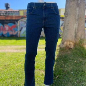 Jean Confort Para Hombre Índigo
