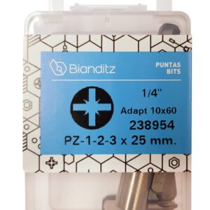 Surtido Puntas ¼” Extra Pz Bianditz