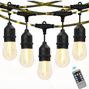 Cadena De Luz Con Control Remoto Led